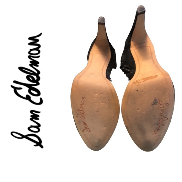 Sam Edelman Suede Booties / Size 10 / 5” platforms - Picture 5 of 13